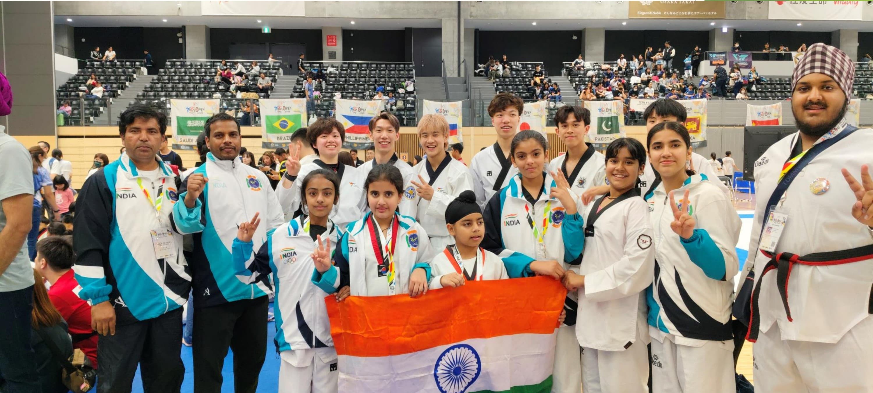Negi Taekwondo Tigers training scene 1