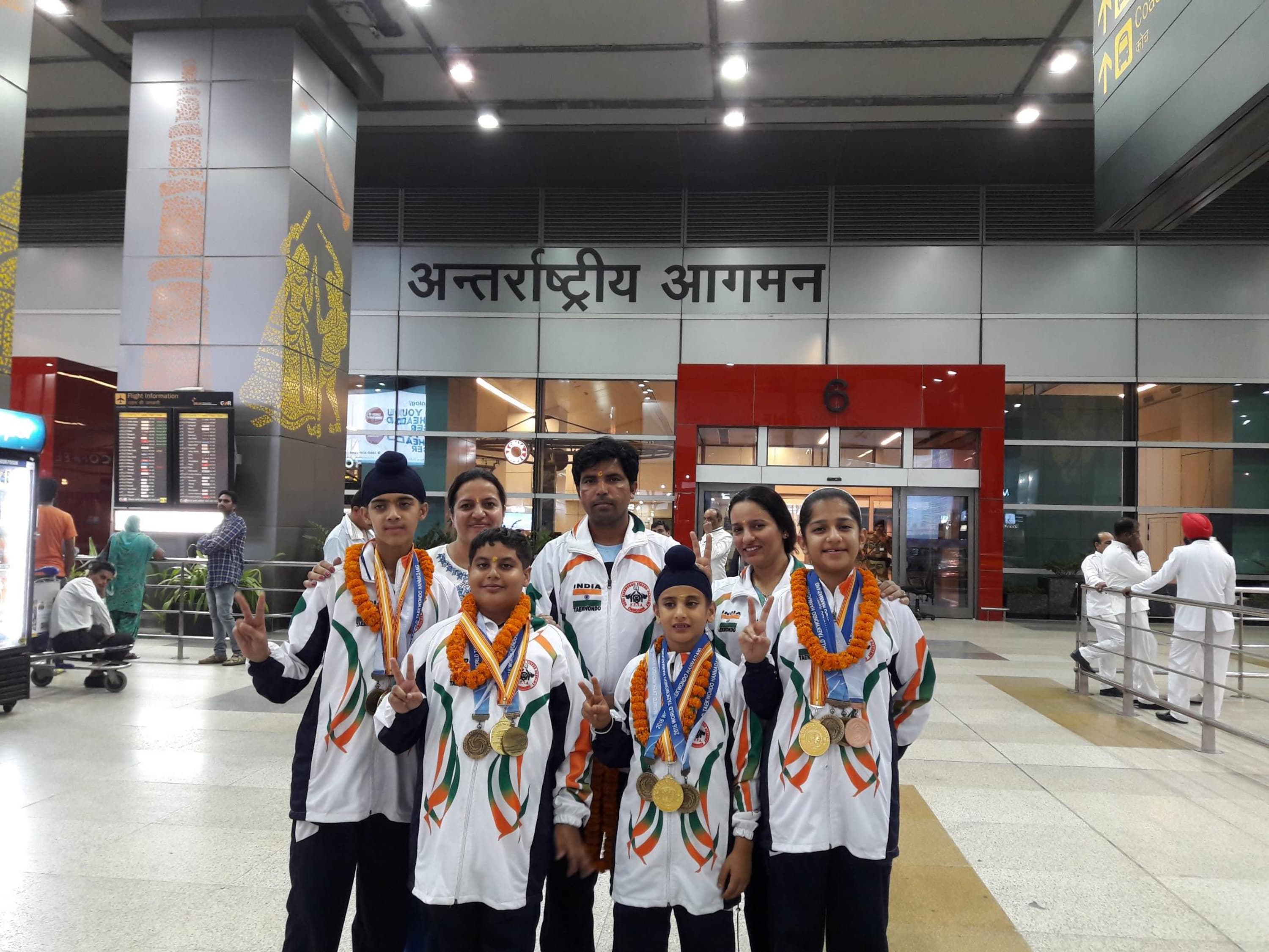 Negi Taekwondo Tigers training scene 4